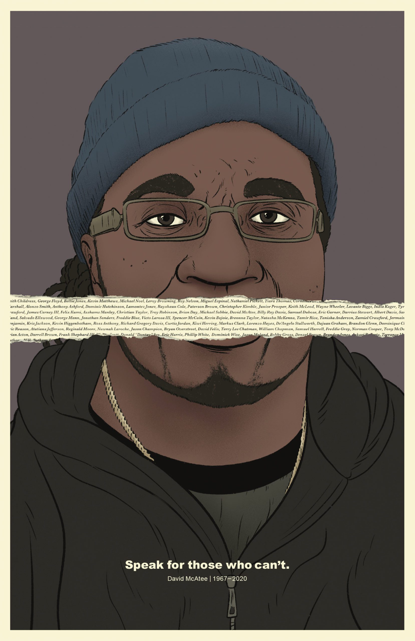 David McAtee poster