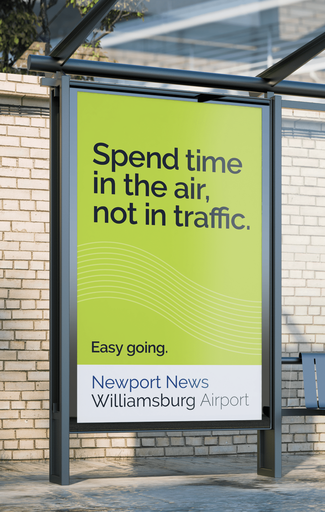 Newport News bus shelter