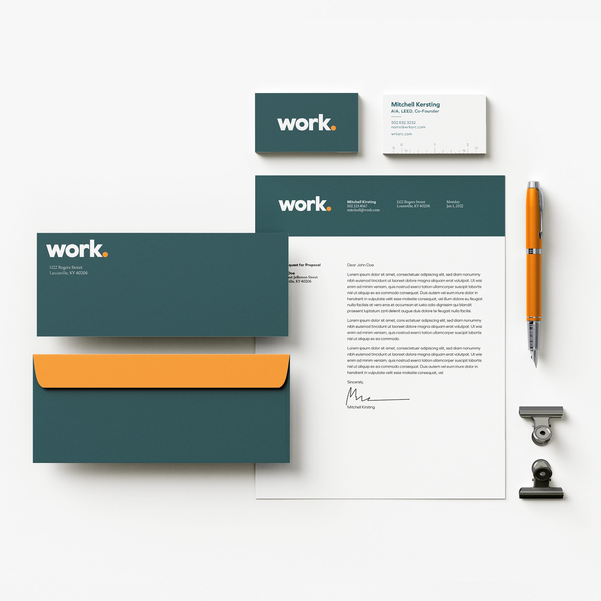 Work identity system