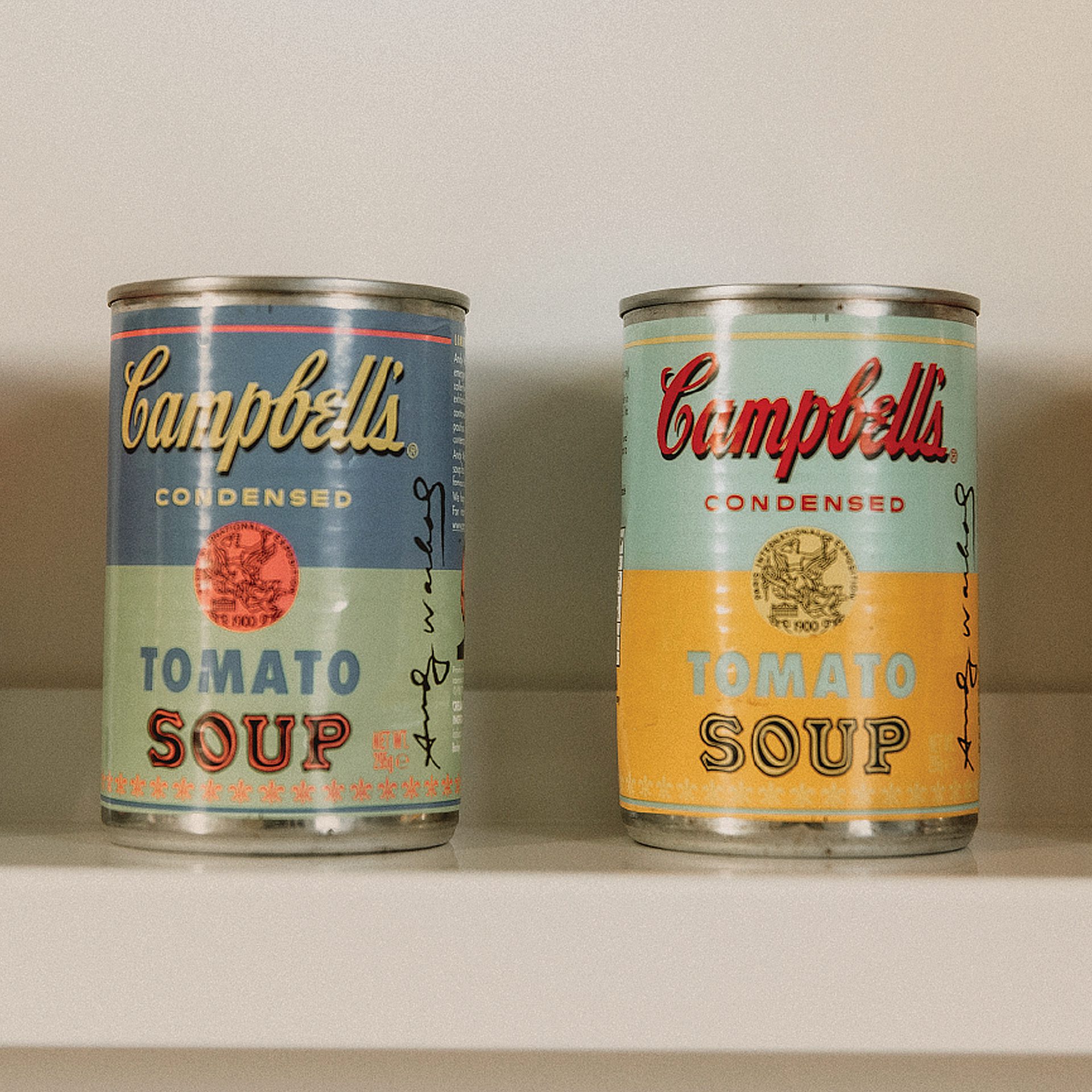 An Agency's soup cans