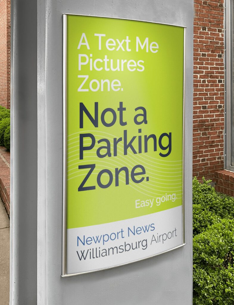 Newport News no parking sign
