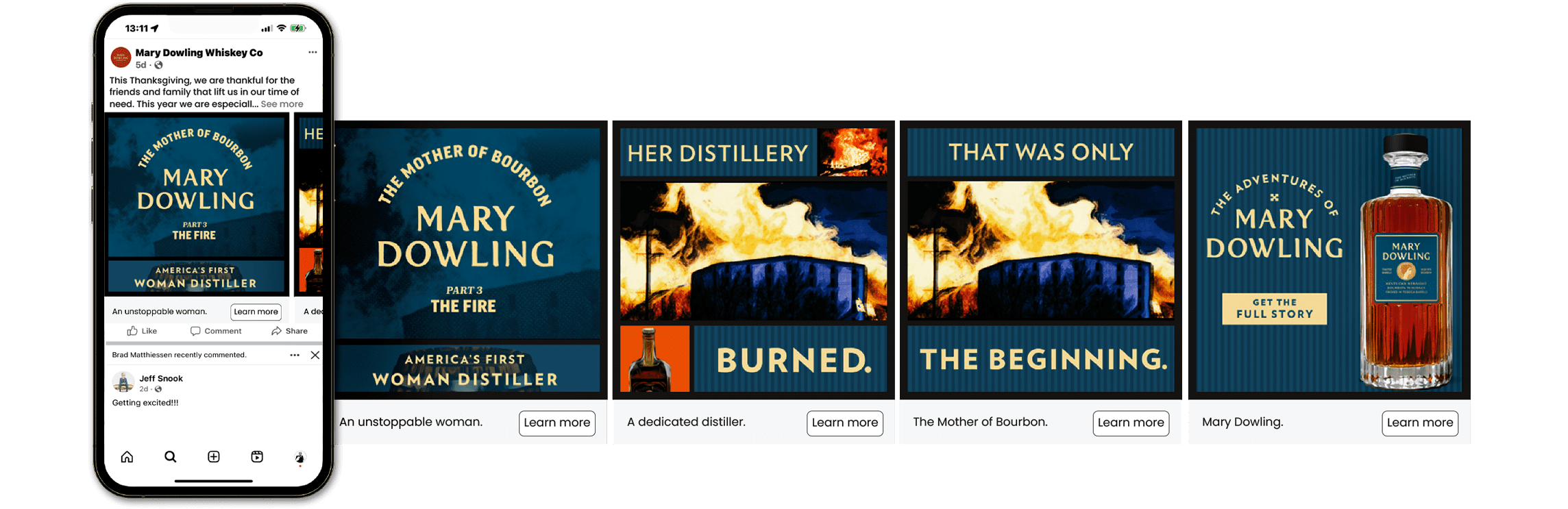Mary Dowling social ads